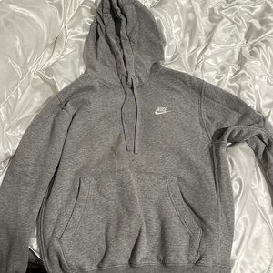 Small Grey Nike Hoodie